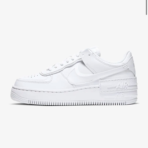 Nike Shoes - Nike Air Force 1 Shadow — WHITE — Women’s 11.5, Men’s 10